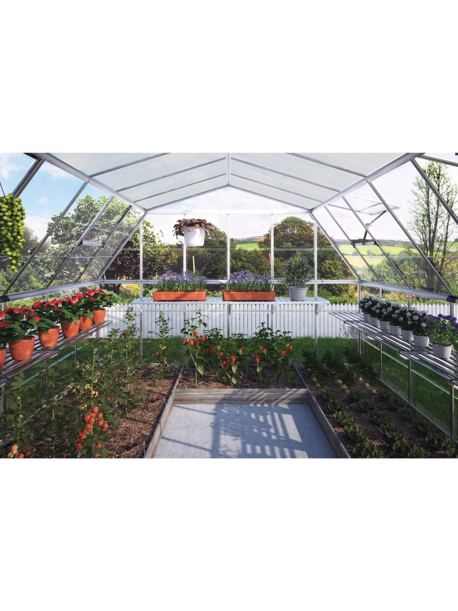Canopia® By Palram Americana™ Greenhouse, 12' X 12' - Image 5