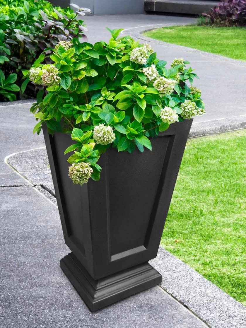 Kensington Self-Watering Tall Patio Planter, 25" - Image 3