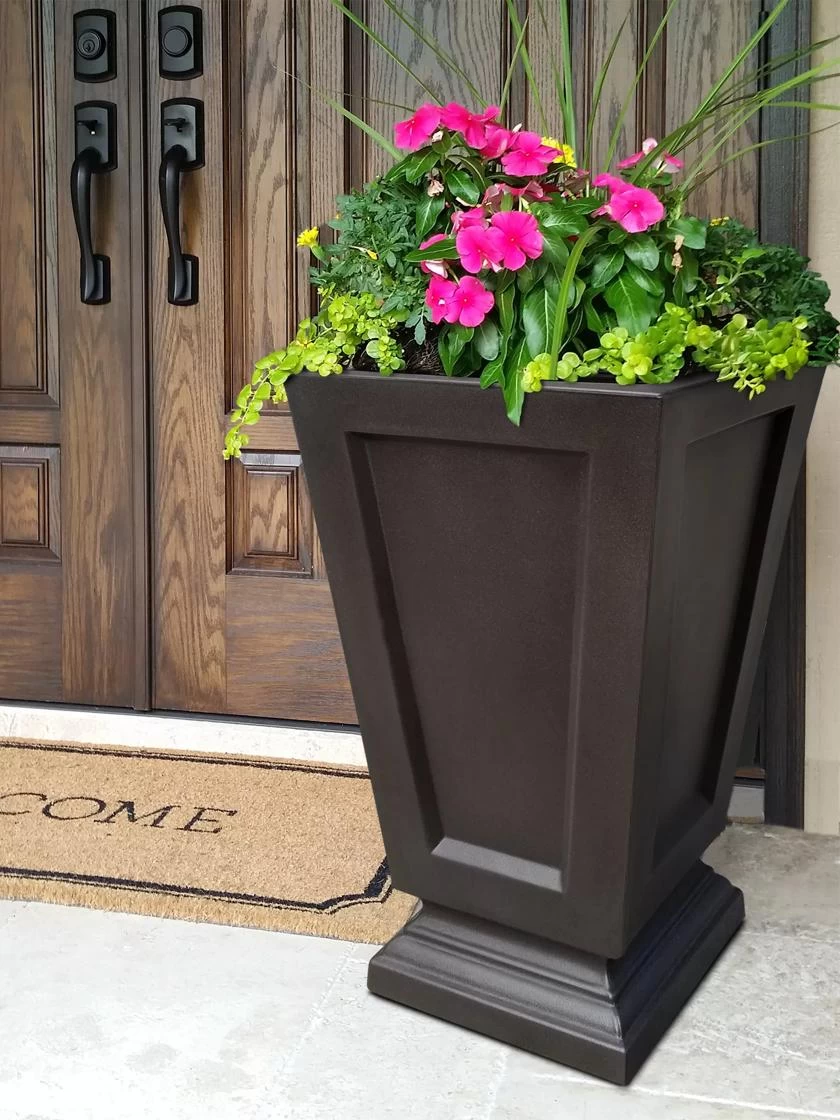 Kensington Self-Watering Tall Patio Planter, 25" - Image 4