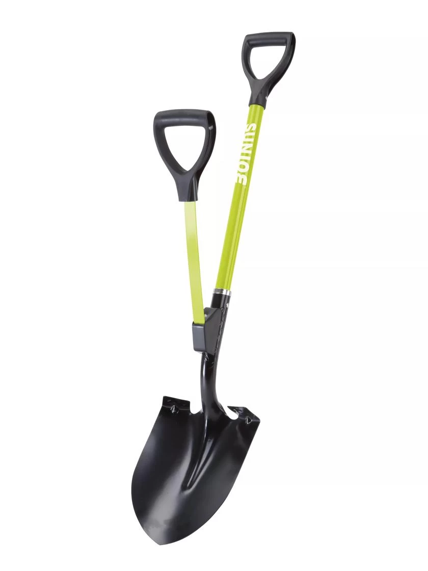 Sun Joe® Shovelution Steel Blade Shovel With Spring Assist Handle - Image 3