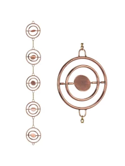 Stellar Copper Rain Chain, 8.5ft