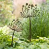 Queen Anne's Lace Garden Stake Set Of 2