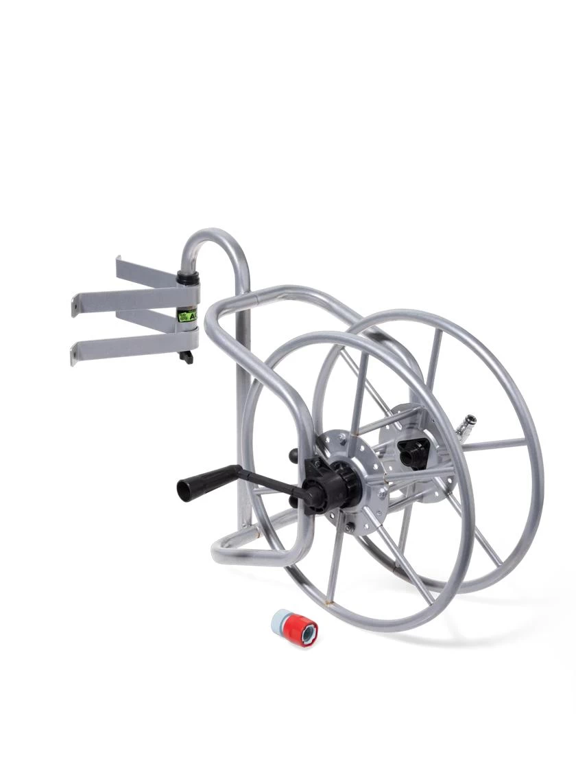 Mounted Lifetime Garden Hose Reel - Image 4