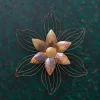 Open Petal Flower Wall Décor