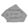 Welcome To My Garden Stone